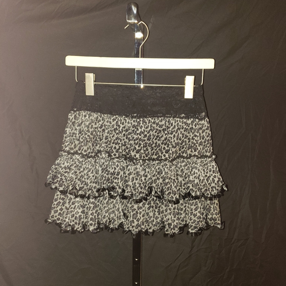 Rachael And Chloe Kids Animal Print Ruffle Skirt